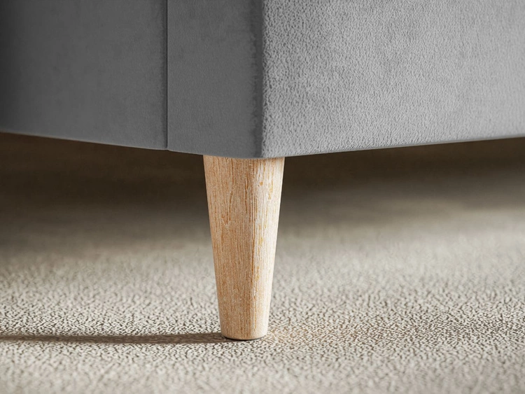 Polsterbett mit Lattenrost 180x200 Trio Beige
