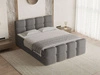 Boxspringbett mit Bettkasten 160x200 Rivon Grau