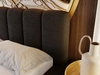 Polsterbett mit Bettkasten und Lattenrost 140x200 Cloud Bouclé-Stoff Schwarz