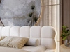 Polsterbett mit Bettkasten und Lattenrost 160x200 Plaza Creme
