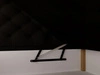 Boxspringbett mit Bettkasten 140x200 Bergamo Schwarz