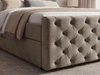Boxspringbett mit Bettkasten 180x200 Montego Braun