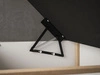 Boxspringbett mit Bettkasten 180x200 Hera Dunkelgrau