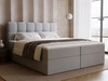 Boxspringbett mit Bettkasten 160x200 Maison Grau