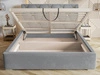 Polsterbett mit Bettkasten und Lattenrost 140x200 Tasso Schwarz