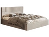 Polsterbett mit Bettkasten und Lattenrost 140x200 Lido Beige