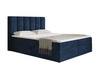 Boxspringbett mit Bettkasten 180x200 Cascada Dunkelblau