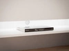 Hänge TV-Schrank 180 cm für Wohnzimmer mit LED-Beleuchtung Aurelie Weiß Hochglanz